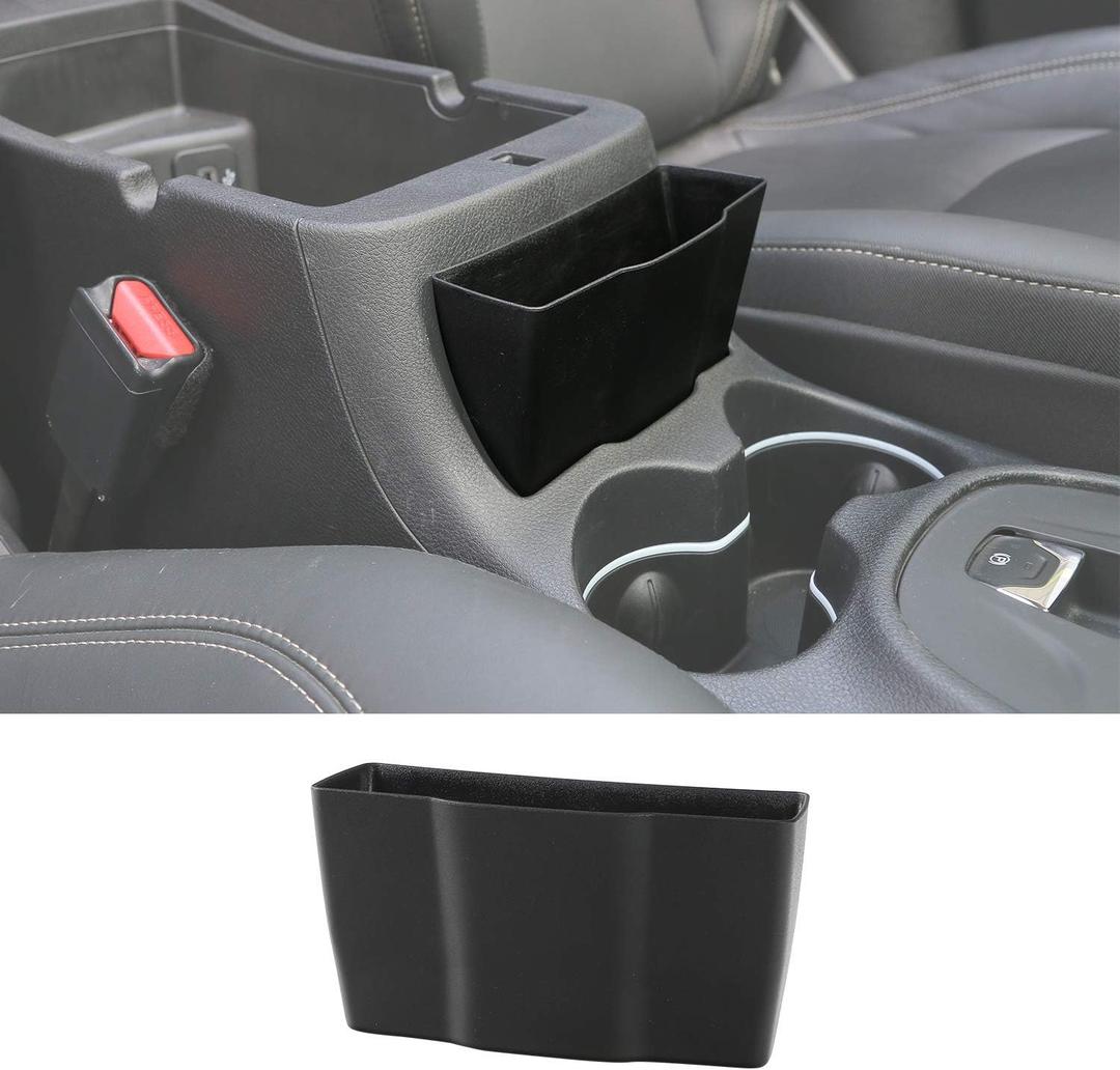JeCar Center Console Organizer Tray Storage Tray Armrest Storage Organizer Accessories Compatible with Jeep Cherokee 2014-2019