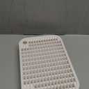 Cat Litter Box Ramp Mat with Filter Function, Cat Step Pedal Stool for Self-Cleaning Litter Box, Easy to Clean, Ideal for Kitten & Elderly Cats (White)