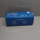 Ultra Thin Flat Pillows for Sleeping,Cooling Slim Memory Foam Pillow 2.75 in Height Ultra Thin Pillow,Low Profile Sleeper Pillows for Stomach Sleeper for Neck and Back Support Stomach Sleeping Pillow (Blue)