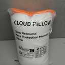 Cloud Pillow, Ergonomic Memory Foam Cervical Neck Support Pillow with Breathable Pillowcase, Dual Height Cloud Align Pillow for Side Back Stomach Sleepers