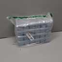 BECOKIT 1/2 Cup Silicone Freezer Tray With Lid - Silicone Freezer Molds 4-Pack For Meal Prep & Freezing of Various Sauces and Other Dishes, Makes 24 Perfect 1/2 Cup Portions Cubes (Blue 4 Pack)