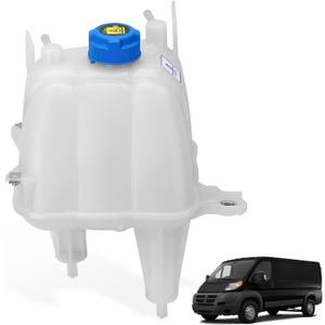 Upgraded 603-832 Engine Coolant Reservoir Compatible with Dodge Ram ProMaster 1500 2500 3500 2014-2021, Pressurized Coolant Recovery Tank Replaces# 52014880AA, 68097622AA