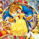 Princess Backdrop, 7x5 FT Banner Background Cartoon Theme Birthday Party Supplies & Decor for Girls