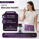 TRUEMED Lutein Vitamin C + Vitamin E 20mg Lutein with 4mg Zeaxanthin Eye Health Support Blue Light & UV Protection Supports Macular & Retinal Function 60 Softgels USA Made GMP Certified. Bbd 12/2026
