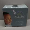 Pampers Amore, Size 1 (8-14 lbs), 132 Count, Our Best Diaper Hypoallergenic & Fragrance Free, Up to 100% Leakproof, Soft as Cashmere