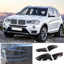 Smoked Tail Light Covers Compatible with BMW X3/iX3/X3M G01 G45 Car Taillight Protection Cover Rear Light Guards Exterior Accessories (2018-2021)