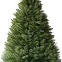 CASA CLAUSI 6ft Artificial Christmas Tree Premium Pine Xmas Tree with 1000 Branch Tip, 1 Minute Christmas Tree Unlit Realistic Holiday Party Dcor for Home Office, Foldable Stand, Easy Assembly (Onion-green)