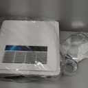 4 In 1 Bathroom Exhaust Fan with Light and Heater, 1800W Heating Power, 40W Quiet Vent Fan - 190 CFM & 1.0 Sone Bath Fan with Light, 1500lm LED Light, Easy to Install, Remote Control, UL Listed