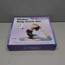 Dilobio Pilates Kit, Home Pilates Workout Kit for Women, Pilates Equipment Ring and Ball Set, 13" Magic Circle with 5 Resistance Bands, Hip Thrust Belt & Accessories, Toning Fitness Starter Set (Pink)