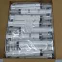 JOLLY PARTY 40 Pack Jelly Shot Syringes, 1.5 oz Jelly Shot Syringe With Caps, Reusable Plastic Syringe for Jelly Shot, Durable Jelly Shot Containers for Party Halloween, Christmas, Thanksgiving
