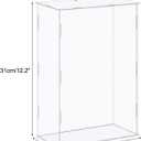 MECCANIXITY Acrylic Display Case Box Clear Dustproof Protection Showcase 8.3x4.3x12.2 Inch for Collectibles Display