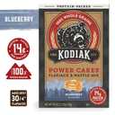 Kodiak Cakes Power Cakes, Pancake & Waffle Mix, Blueberry, High Protein,100% Whole Grains (Pack of 6)