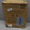 AMERIERGO Dual Monitor Stand Riser for 2 Monitors, Monitor Stand for Desk, Adjustable Computer Monitor Stand with 2 Slot, Multifunctional Desktop Organizer Stand for Laptop, PC, Computer, Printer (Black)