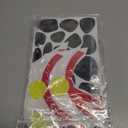 2 x Oudain 10 Sheets Dalmation Spots Adhesive Felt Pads Circles Spotty Dog Stickers Irregular Shape DIY Felt Bells for Clothes 100th Day Costume DIY Projects