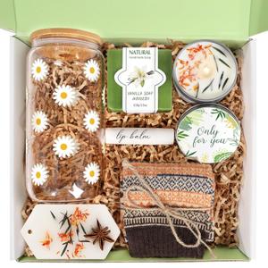 Gift Baskets for Women, Self Care Gifts for Women, Thinking of You Gift Care Package, Relaxing Spa Gift Basket, Birthday Mothers Day Gifts for Her Best Friend Mom Sister Friendship Ideas