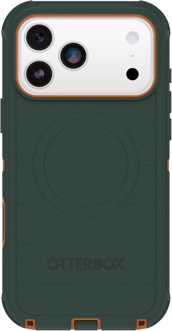 OtterBox iPhone 17 Pro Max Defender Pro Series Case - Green Intrigue