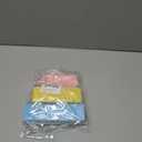 4 Pcs Easter Wooden Tiered Tray Decor, Easter Eggs Decorations Gifts for Home, Spring Table Centerpiece for Party Kitchen Holy Week Farmhouse (Pink)