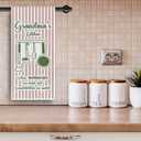 CosxHabitat Grandma Gifts Kitchen Towels, Vintage Striped Hand Tea Towels for Kitchen Decor, 16x24 Inches