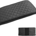 SXCY for 2024 2025 2026 Hyundai Santa Fe Armrest Cover for Hyundai Santa Fe 2025 2026 Accessories 2025 2026 Santa Fe Center Console Cover 2024-2026 Santa Fe Middle Console Cover Pad (Argyle Pattern)