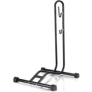 Yosoo Vertical Bike Stand bike Parking Rack Adjustable Height bike Stand Bike Indoor Garage Storage Bracket Bike Repairing Holdder bike Maintenance Stand for Apartments Garages (2-in-1)