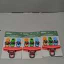 Soft Grip Bag Clips - Multi-Colored Chip Bag Clips, Kitchen Clips, Magnetic Chip Clips for Bags, Food Bag Clips with Airtight Seal - 3 Sets of 4 (12 Count)