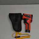 Infrared Thermometer Temperature Gun, TEMIRUP Digital Laser Temperature Gun with Probe for Cooking, Pizza Ovens, Griddles, Meat, HVAC, Non-Contact IR Temp Gun with Adjustable Emissivity, -40F~1472