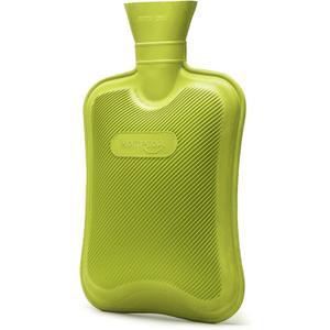 HomeTop Premium Classic Rubber Hot Water Bottle (Green) (67.63 Fl Oz (Pack of 1))