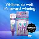 Crest 3D White Deep Stain Remover Toothpaste, Teeth whitening for Adults, 3.1oz, 2 Pack, Sensitivity Safe, Enamel Repair, Cavity Protection, Fluoride Toothpaste, Travel Size Toiletries