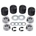 532009040 9040H Front Wheel Bushing to Bearing Conversion Kit for Craftsman Poulan AYP Husqvarna 532124959 121748X 121749X 12000029 - Also for John Deere M123811 M123253 R27434 24H1398 Z9972H.
