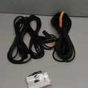 XLR Cable 15 Ft 4 Packs,Microphone Cables,Premium Balanced Microphone Mic Speaker Cable with 3-Pin XLR Male to Female DMX Cable,Black