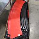 JoyBerri Upsurge Trampoline Outdoor - ASTM Certified Safe 8Ft 10Ft 12Ft 14Ft 15Ft 16Ft Recreational Trampoline for Kids and Adults. Anti-Rust Coating with Enclosure Net, Ladder, Sprinkler & LED Lights (Black)