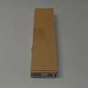 9.5 Large Acrylic Straw Holder for Cabinet Door - Reusable Tumbler Straw Organizer Storage, Small Kitchen Accessories Container, Ultra Sticky Cupboard Door Mounted (Transparent)