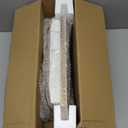 Wooden Bathroom Farmhouse Step Stool, Wood Foot Stool for Adults Kids, Bedside Step Plant Stand for Kitchen (White Wash)