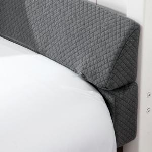 HOMBYS Wedge Pillow Headboard for Bed Gap,Foldable Bed Wedge Gap Filler Full Size,Matterss Gap Filler,Multi Functional Bed Crack Pillow, Fill The Gap (0-7") Between Your Headboard and Mattress,Grey (Full(54"x6"x6"))