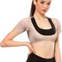 KESYOO Sweatproof Vest for Women Breathable Underarm Sweat Pads Elastic Lightweight Fabric Quick Absorption for Running and Outdoor Activities (M)