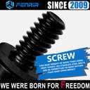 FENRIR Motorcycle Swing Arm Spools Paddock Stand Bobbins Cotton Reels Sliders for M6 MT10 MT09 MT03 XSR900 Tracer9 YZF-R1/R3/R6/R7 Tuono660/V4 Tuareg660 RSV4 RS660 RS457 Monster937/821 899/959panigale