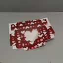 JOYIN 24 Pcs Valentines Day Bakery Treat Boxes, Valentines Cupcake Boxes, Valentines Cookie Boxes with Window for Holiday Pastries, Doughnut, Cookie, Cupcakes, Brownies, Truffles Gift (white)