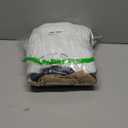 4 Pack Women's Thermal Long Sleeve Shirt Ribbed Cotton Slim Tops Crew Neck Basic Undershirt Stretch Layer Blouses (Large, Olive Green, Khaki, White, Black)