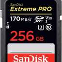 [Older Version] SanDisk 256GB Extreme PRO SDXC UHS-I Card - C10, U3, V30, 4K UHD, SD Card - SDSDXXY-256G-GN4IN