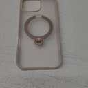 TORRAS 360 Spin Magnetic Stand for iPhone 16 Pro Max Case, Fit for MagSafe, Military Grade Protective Ostand Case for 16 Pro Max Phone Case with Stand Rotatable, Desert Pink 6.9 inch (Rose Gold)