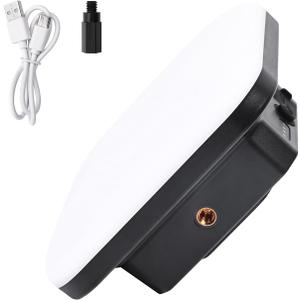 Rechargeable Tent Light, 5 Light Modes & Stepless Dimming, with Magnetic Base & Hook, IP65, Electric Lantern for Camping/Outdoor/Home/Hiking.