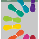 Rainbow Bag Clips 8 Count