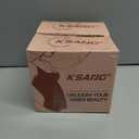 2 x Double Sided Sticky Bra Inserts, Self Adhesive Reusable Sticky Push Up Bra Pads Inserts for Breast Lift (Beige)