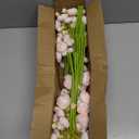 Alupssuc 42Pcs Ranunculus Artificial Flowers Faux Silk Mini Ranunculus, Spring Flowers Artificial Indoor for DIY Bouquets, Bulk Fake Wedding Filler Flowers for Bride Shower Decorations, Shabby Blush