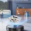 Vyzzle Robot Vacuum and Mop, 8000Pa for Pet Hair, Carpet, Hard Floors, E20