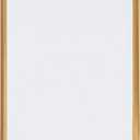 Kate and Laurel Calter Framed Magnetic Dry Erase Board, Gold 25.5x31.5