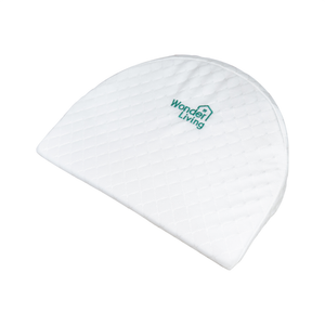 Wonderliving 15 Degree Wedge Pillow for Newborn Waterproof and Removable Cover