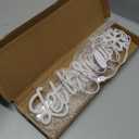 Christmas Neon Sign Let It Snow Xmas Led Light Merry Christmas sign Christmas Decorations Bedroom Snowflake Decor Led Light , 17''