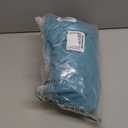 Bean Bag Chair Cover, Corduroy Stuffed Animal Storage Bean Bag Cover (No Filler) Oversized Soft Zipper Beanbag Cover for Living Room(Sky Blue,M)