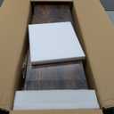 BAYKA Floating Shelves, 36 inches Long Wall Mounted Rustic Wood Shelves for Bathroom, Bedroom, Living Room, Kitchen, Office, Hanging Shelf for Books/Storage/Decor(Rustic Brown,Set of 2)